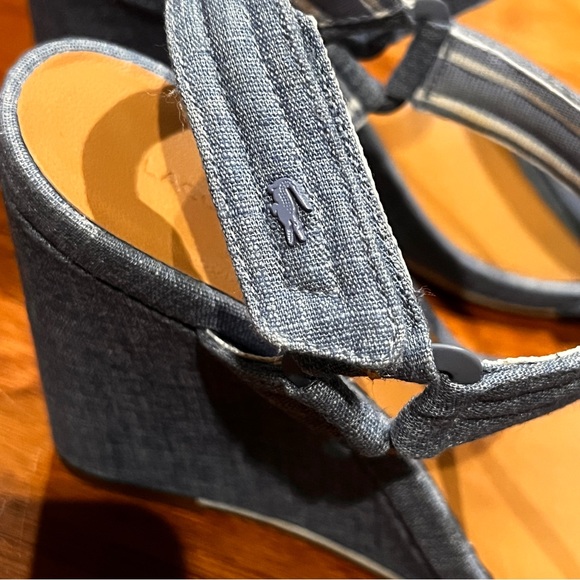 Lacoste Karoly 3 Sandals in Denim - Picture 9 of 12